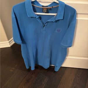 Boss Vibrant Blue Polo Shirt